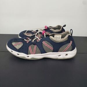 G.H. Bass Dorian Womens Water Shoes Size 9.5 M Blue Gray Hiking Amphibious Sneak